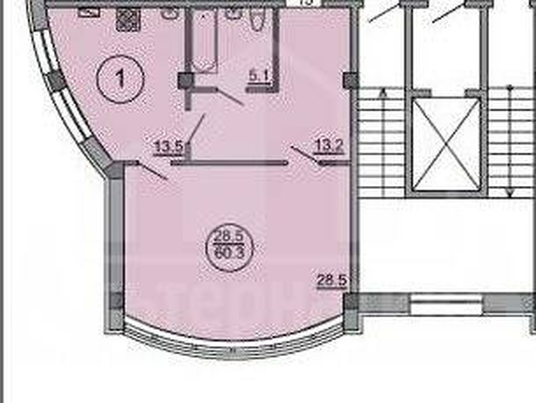 
  Продается 2-комн. квартира 60 м². Фото 1.