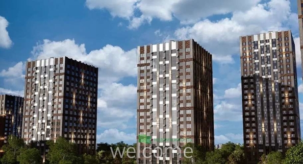 
  Продается 3-комн. квартира 89.57 м², в ЖК Федерация, дом 1. Фото 1.