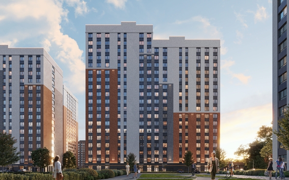 
  Продается 2-комн. квартира 62.1 м², в ЖК Основа, литер 6.2. Фото 1.