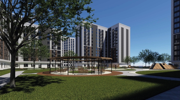 
  Продается 1-комн. квартира 32.4 м², в ЖК Кварталы 17/77, литер 9.4. Фото 1.