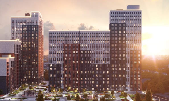 
  Продается 2-комн. квартира 60.6 м², в ЖК Резиденция СОФИ, литер 1 корпус 2. Фото 1.