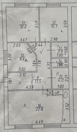 
   Продам коттедж, 79.3 м², Михайловск

. Фото 25.