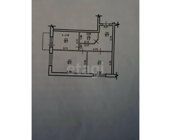 
   Продам 2-комнатную, 57 м², Чехова ул, 85А/13

. Фото 10.