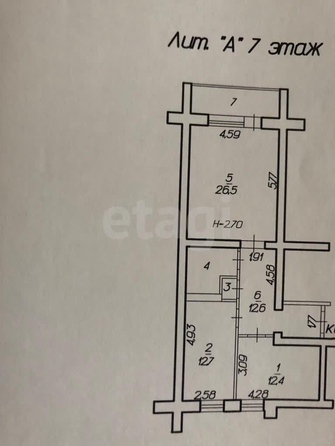 
  Сдам в аренду 1-комнатную квартиру, 50 м², Ставрополь

. Фото 12.