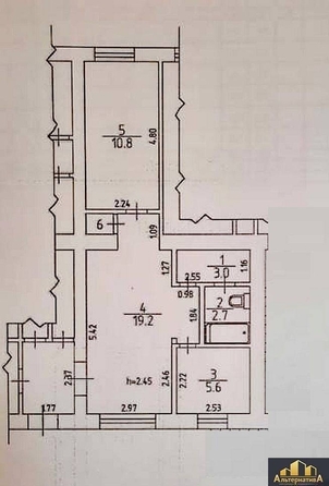 
   Продам 2-комнатную, 42 м², Линейная ул

. Фото 7.