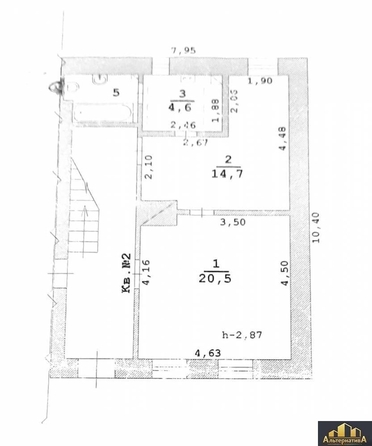 
  Продается 2-комн. квартира, 43 м², Одесская ул
. Фото 2.