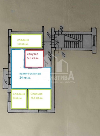 
  Продается 3-комн. квартира 60 м². Фото 6.