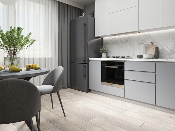 
  Продается 1-комн. квартира 38 м², в ЖК Панорама на Театральном, литера 1. Фото 10.