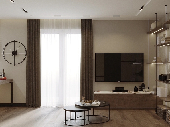 
  Продается 2-комн. квартира 53.9 м², в ЖК Панорама на Театральном, литера 1. Фото 9.
