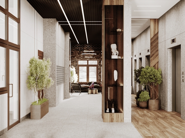 
  Продается 2-комн. квартира 53.9 м², в ЖК Панорама на Театральном, литера 1. Фото 11.