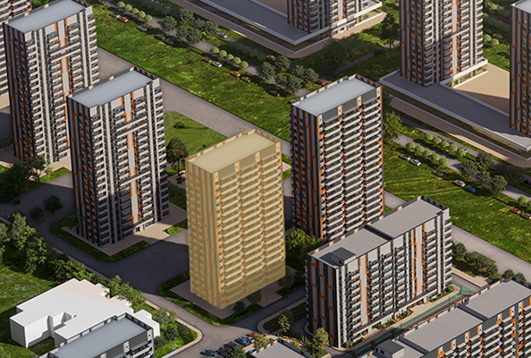 
  Продается 1-комн. квартира 34.4 м², в ЖК Западные Аллеи, литера 5.2. Фото 2.
