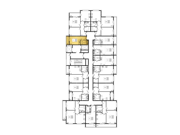 
  Продается студия 19.8 м², в ЖК ПРИТЯЖЕНИЕ, литер 3. Фото 2.