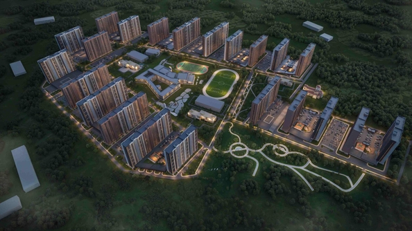 
  Продается 1-комн. квартира 41.05 м², в ЖК Октябрь Парк, 5.1. Фото 2.