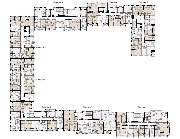
  Продается 1-комн. квартира 43.77 м², в  Курортный квартал Ривьера, II оч. Фото 1.