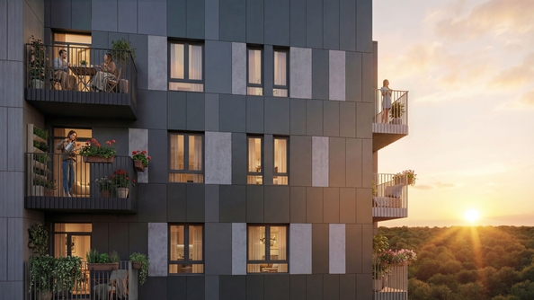 
  Продается 1-комн. квартира 31.46 м², в ЖК Соседи, Этап 3 корпус 3. Фото 17.