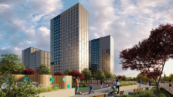 
  Продается 1-комн. квартира 42.5 м², в ЖК Движение 61 , лит 69/1. Фото 1.