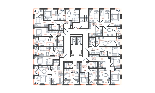 
  Продается 2-комн. квартира 48.48 м², в ЖК Темп, дом 3. Фото 21.