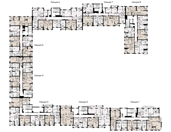 
  Продается 2-комн. квартира 68.32 м², в  Курортный квартал Ривьера, II оч. Фото 1.