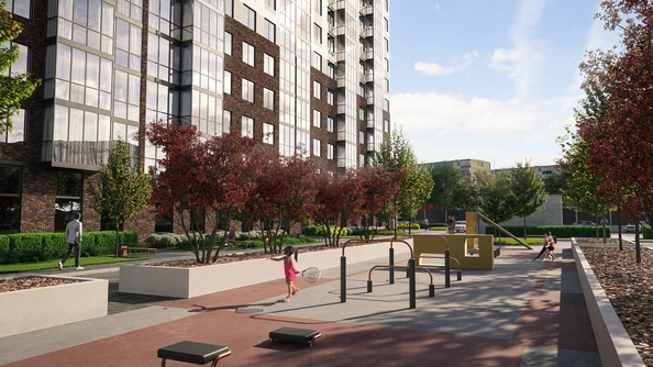 
  Продается 3-комн. квартира 60.3 м², в ЖК Панорама на Театральном, литера 1. Фото 11.