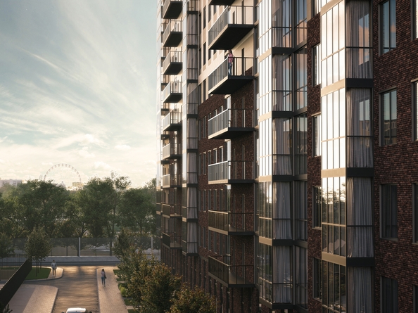 
  Продается студия 27.5 м², в ЖК Панорама на Театральном, литера 1. Фото 6.