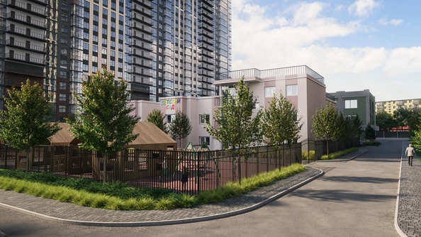 
  Продается студия 27.5 м², в ЖК Панорама на Театральном, литера 1. Фото 18.