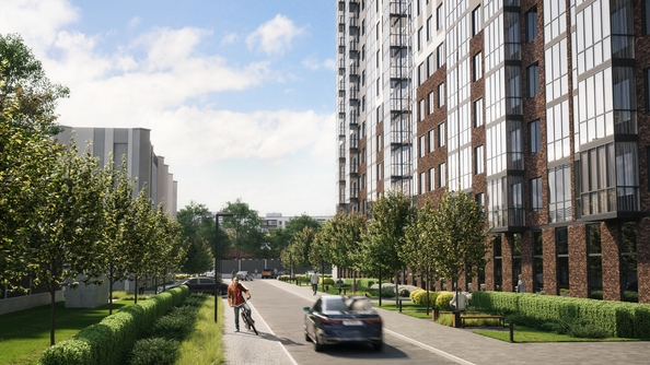 
  Продается студия 27.5 м², в ЖК Панорама на Театральном, литера 1. Фото 21.