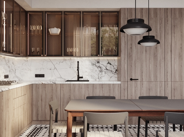 
  Продается студия 27.8 м², в ЖК Панорама на Театральном, литера 1. Фото 5.