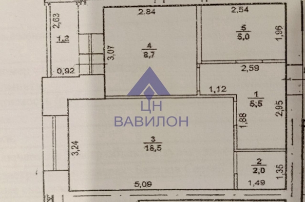 
   Продам 1-комнатную, 37.7 м², Индустриальная ул, 3/191

. Фото 3.