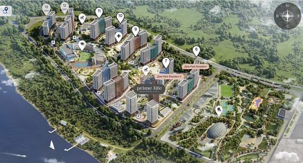 
   Продам 3-комнатную, 78.4 м², Левобережье, литер 9

. Фото 2.