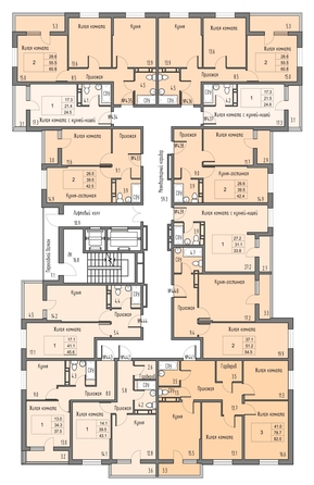 
   Продам 2-комнатную, 52.8 м², Gray (Грэй), кв-л 11-3

. Фото 2.