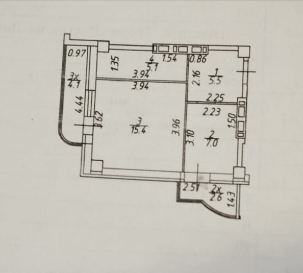 
   Продам 1-комнатную, 38 м², Воровского ул, 17 к 2

. Фото 9.