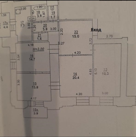 
   Продам 4-комнатную, 105 м², Буденновский пр-кт, 72/213

. Фото 15.