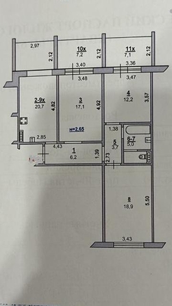 
   Продам 3-комнатную, 84 м², 40-летия Победы пр-кт, 75 к Е

. Фото 18.