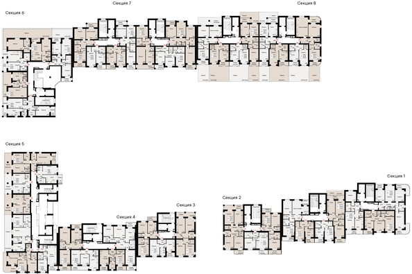 
   Продам 2-комнатную, 69.8 м², Курортный квартал Ривьера, дом 1

. Фото 1.