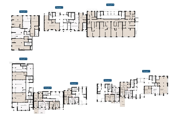 
  Продается 2-комн. квартира, 72.82 м², ЖК Курортный квартал Ривьера, дом 1
. Фото 1.