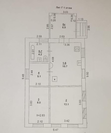 
   Продам дом, 54 м², Ростов-на-Дону

. Фото 25.