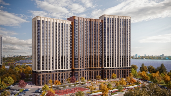 
  Продается 1-комн. квартира, 43.5 м², ЖК Левобережье, литер 4
. Фото 2.