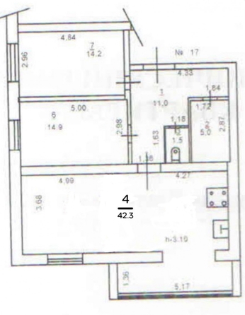 
   Продам 3-комнатную, 88.9 м², Благодатная ул, 211

. Фото 49.