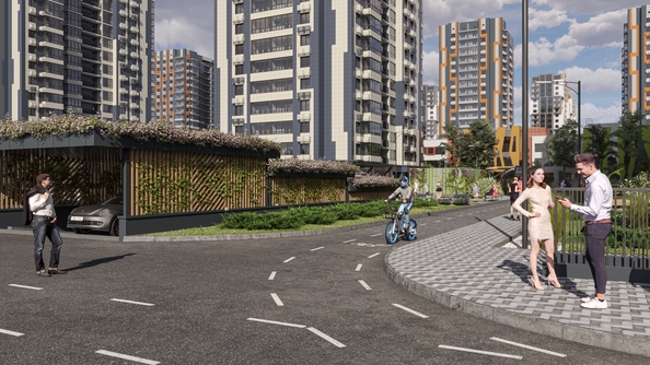 
  Продается 1-комн. квартира, 42.4 м², ЖК Gray (Грэй), кв-л 11-2
. Фото 3.