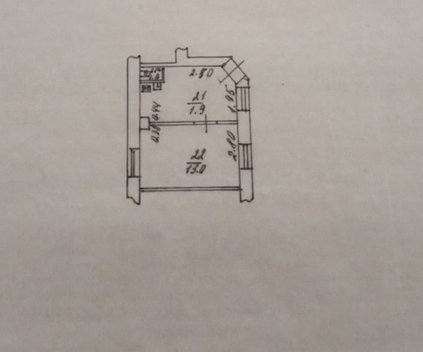 
  Продается 1-комн. квартира, 25 м², Ульяновская ул, д. 34
. Фото 11.