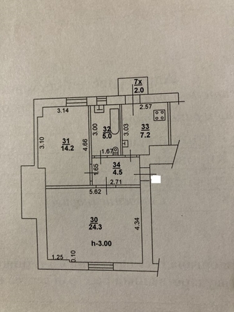 
  Продается 2-комн. квартира, 56 м², Ворошиловский пр-кт
. Фото 19.