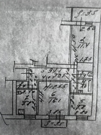 
  Продается 3-комн. квартира, 62.1 м², Зоологическая ул, д. 14
. Фото 13.