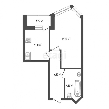 
  Продается 1-комн. квартира, 36.5 м², Пацаева ул, д. 18
. Фото 15.