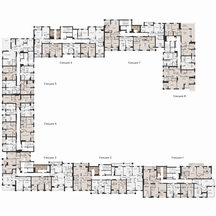 
  Продается 3-комн. квартира, 82.98 м², ЖК Курортный квартал Ривьера, дом 1
. Фото 1.