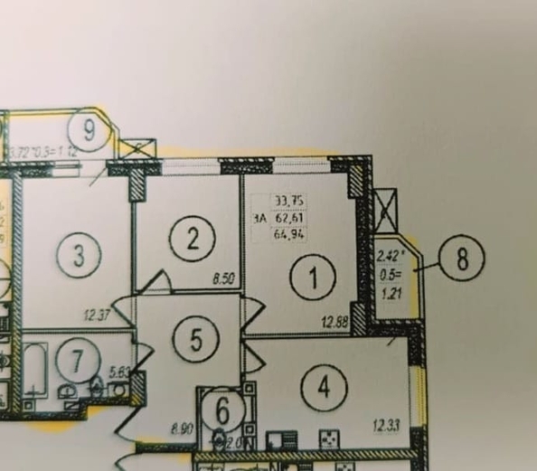 
  Продается 3-комн. квартира, 62.2 м², Горсоветская ул, д. 49
. Фото 31.