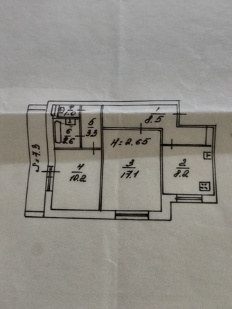 
  Продается 2-комн. квартира, 51 м², 40-летия Победы пр-кт, д. 93
. Фото 9.