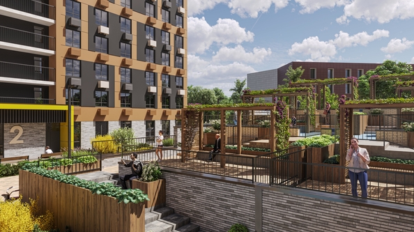 
  Продается 1-комн. квартира, 34.84 м², ЖК Frame (Фрейм), 11Б
. Фото 11.