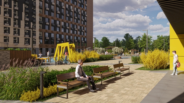 
  Продается 1-комн. квартира, 34.84 м², ЖК Frame (Фрейм), 11Б
. Фото 14.