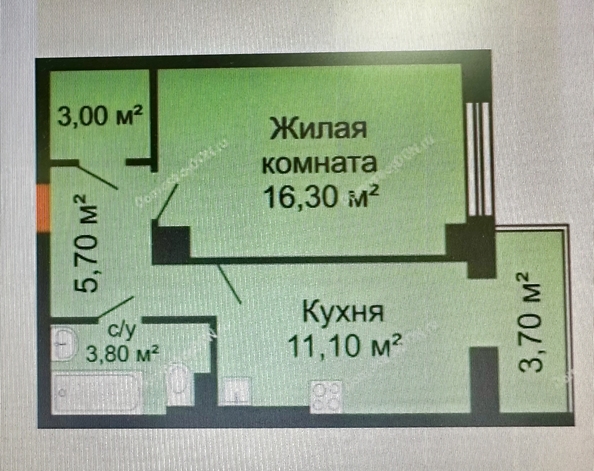 
  Продается 1-комн. квартира, 39.7 м², 40-летия Победы пр-кт, д. 63/17
. Фото 28.