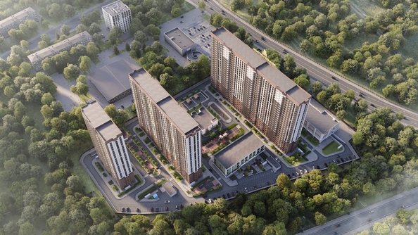 
  Продается 1-комн. квартира, 38.1 м², ЖК Панорама на Театральном, литера 1
. Фото 4.